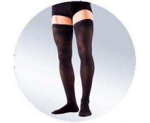 Чулки мужские с хлопком и мультифиброй плотные 4214 I класс компрессии