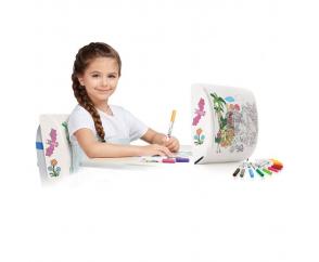 Ортопедическая подушка-раскраска под спину TRELAX Fantasy