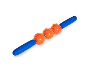 Мячи игольчатые с ручкой (3 маленьких мяча) М-403