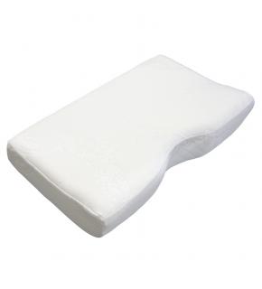 Ортопедическая подушка с валиком и выемкой под плечо ПС-110 Memory Foam